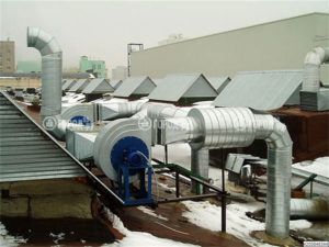 un exemple d’organització del sistema de climatització i ventilació
