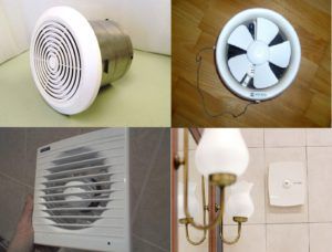 Výfukové ventilátory pre domácnosť